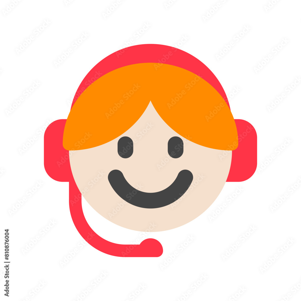 Editable customer service vector icon. Part of a big icon set family. Perfect for web and app interfaces, presentations, infographics, etc Editable customer service vector icon. Part of a big icon set family. Perfect for web and app interfaces, presentations, infographics, etc