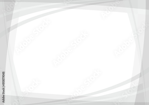 曲線で囲んだ背景フレーム