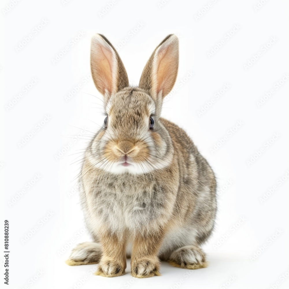 A full body photo of an adorable rabbit A full body photo of an adorable rabbit