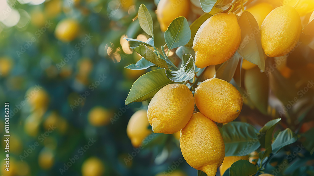 lemons on tree