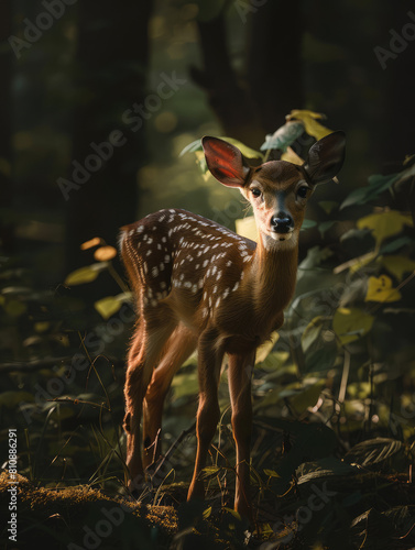 deer in the forest © Oleksandr