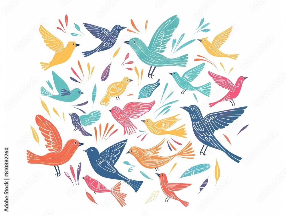Birds of a feather flock together Birds of a feather flock together