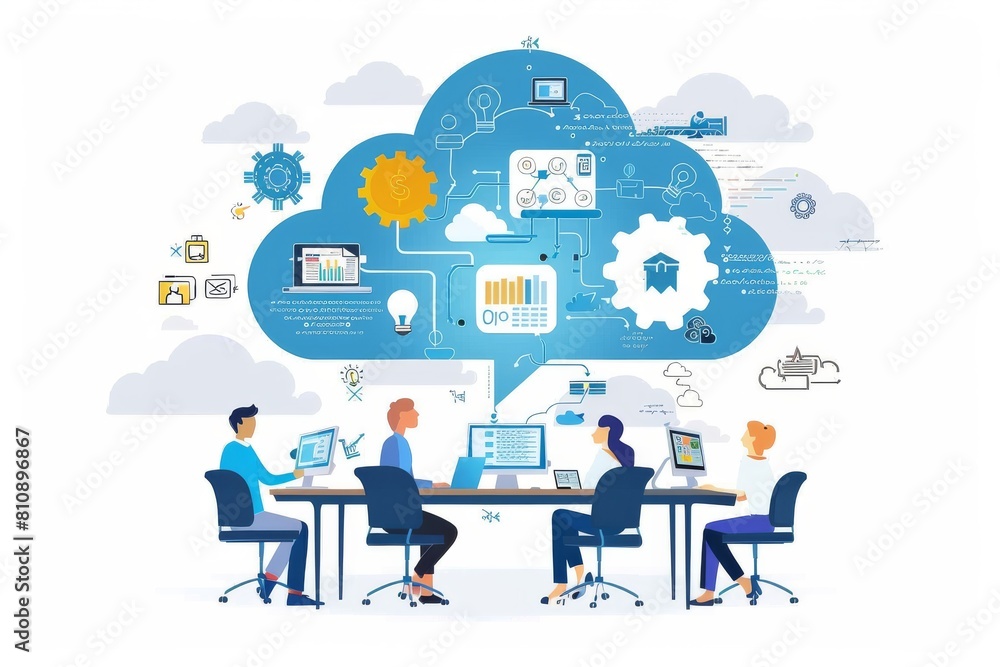 Energy efficient digital tools promote professional team coordination in virtual, laptops and management Energy efficient digital tools promote professional team coordination in virtual, laptops and management