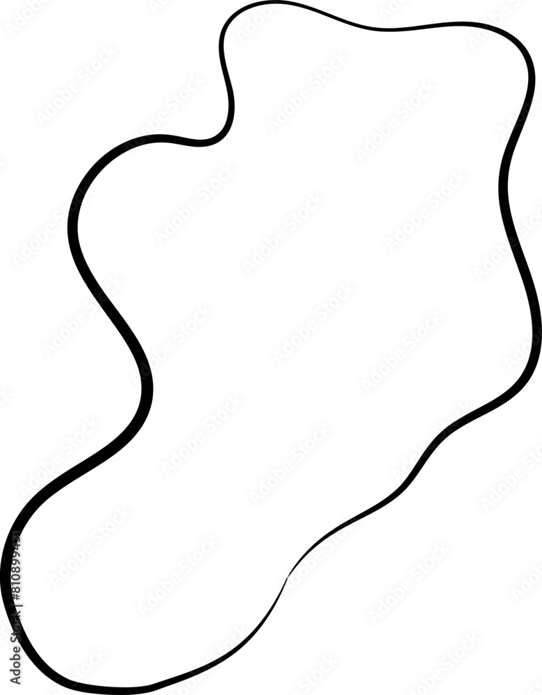 ink outline abstract ink outline abstract