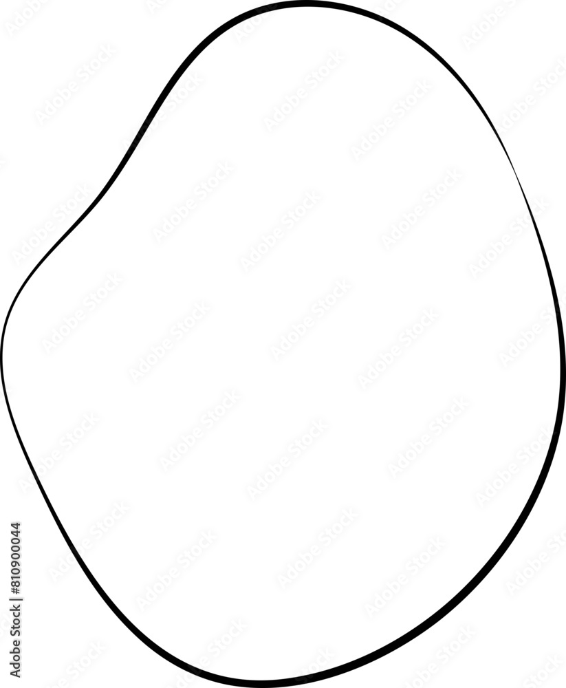 ink outline abstract