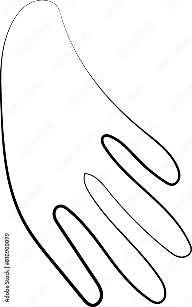ink outline abstract ink outline abstract