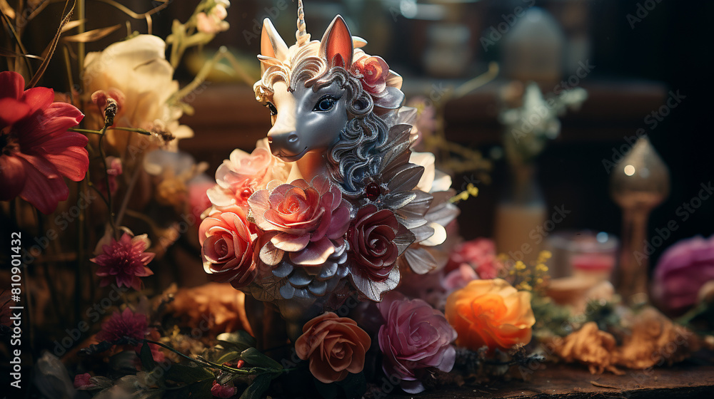 Fototapeta premium christmas tree decoration HD 8K wallpaper Stock Photographic Image