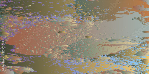 Background of colored spots. Colored shapeless spots. Vector illustration