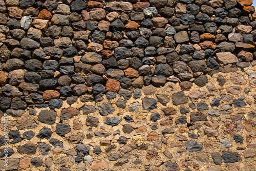 wall with rock and stones