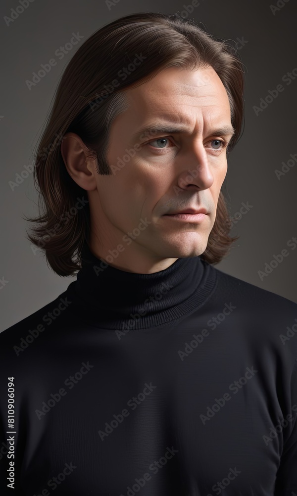 Obraz premium Portrait of men's model