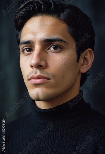 Portrait of men's model (ID: 810906420)