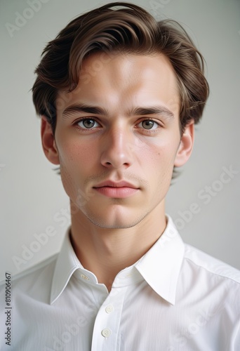 Portrait of men's model (ID: 810906467)