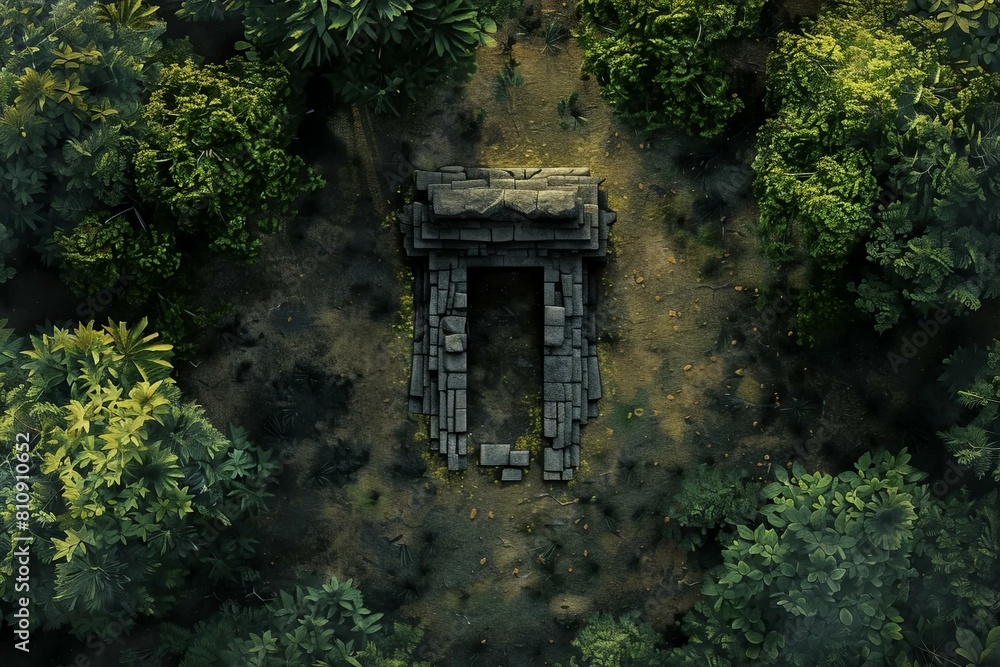DnD Battlemap ancient, forgotten, tomb, discovered, battle, history DnD Battlemap ancient, forgotten, tomb, discovered, battle, history
