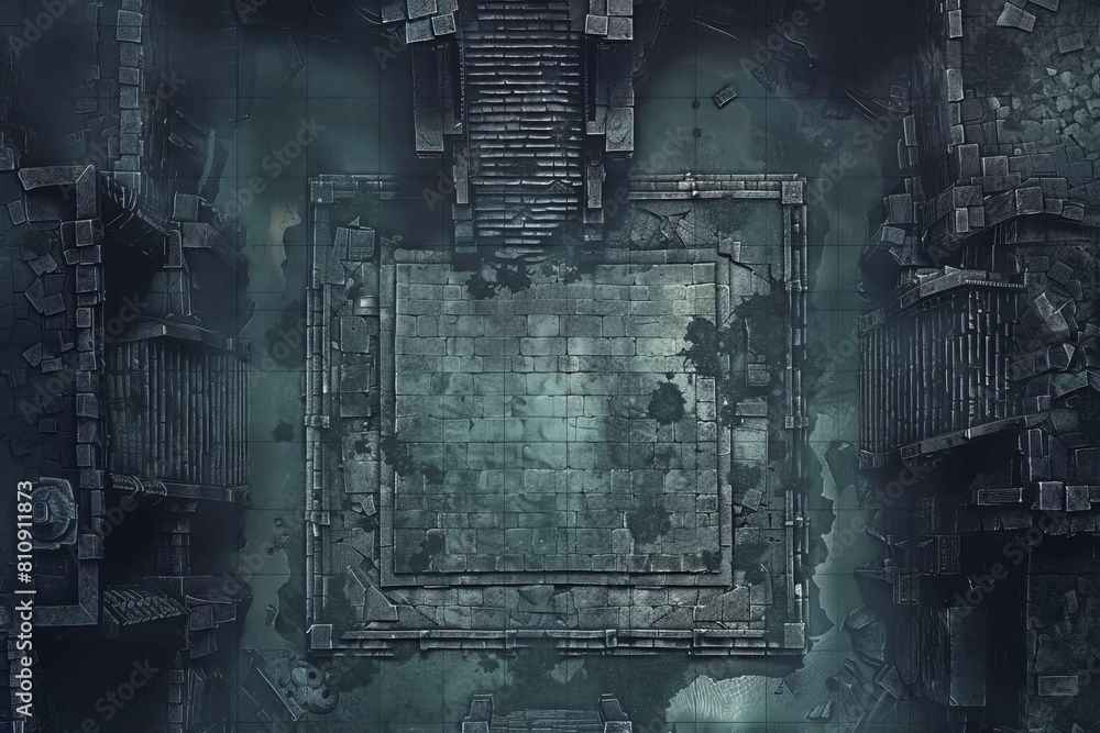 DnD Battlemap battlemap, style, catacombs, image, outdoor, encounters ...