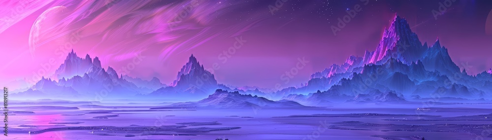 Modern futuristic neon abstract landscape of a sprawling archipelago, presented in solid color to enhance the dreamlike quality, synth wave Modern futuristic neon abstract landscape of a sprawling archipelago, presented in solid color to enhance the dreamlike quality, synth wave