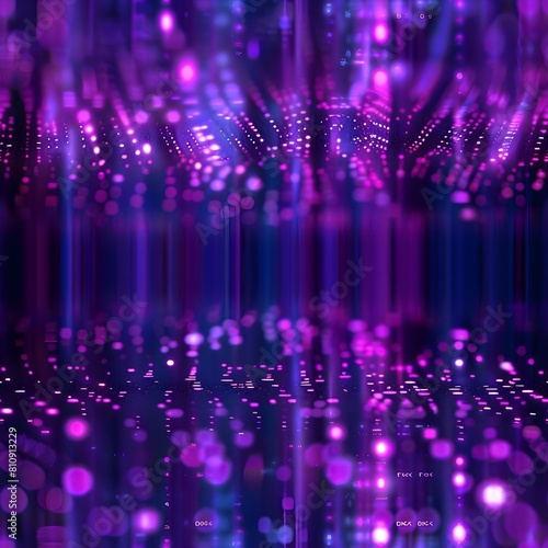purple binary code wiht purplr bokeh tile seamless background photo