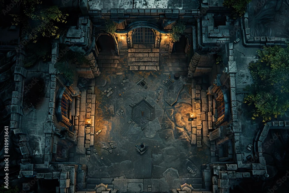 DnD Battlemap dark, chilling, crypt, ambiance, setting, SEO DnD Battlemap dark, chilling, crypt, ambiance, setting, SEO