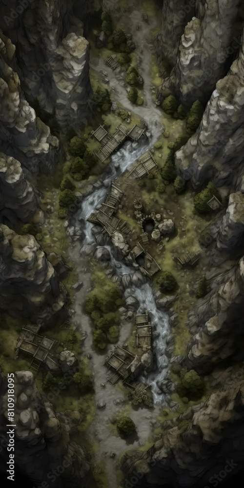 DnD Battlemap mountain, den, rug, lush, green, cozy DnD Battlemap mountain, den, rug, lush, green, cozy