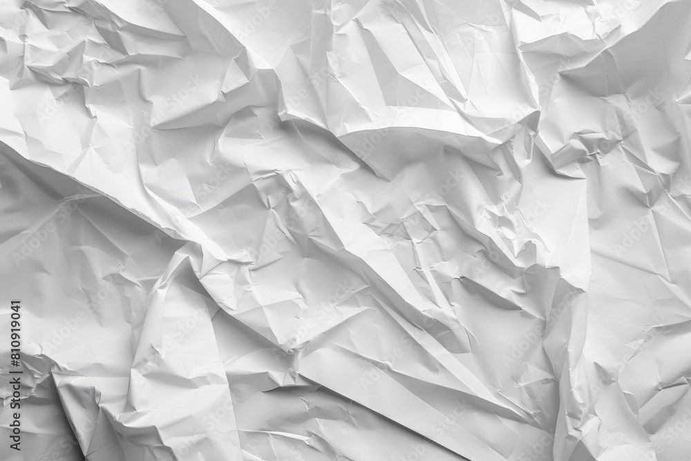 Crumpled white paper texture abstract - Ai Generated. Beautiful simple AI generated image in 4K, unique. Crumpled white paper texture abstract - Ai Generated. Beautiful simple AI generated image in 4K, unique.