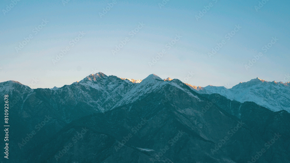 Landscape Photography Of Snow Capped Mountains
