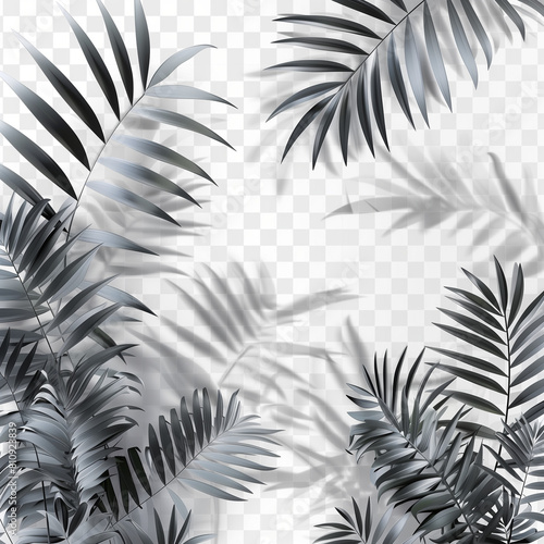  Moving Palm Leaf Shadows in Scenery Clipart  Transparent Background  3D Render  Clean White Backdrop.   Shady Palm Leaf Motion in Scenery Clipart  Transparent Background  3D Render  Clean White Backd