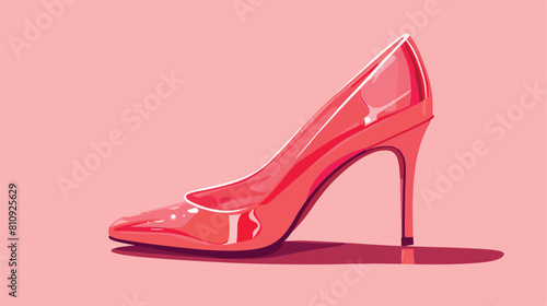 high heel shoe icon Vector illustration. Vector style
