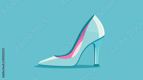 high heel shoe icon Vector illustration. Vector style