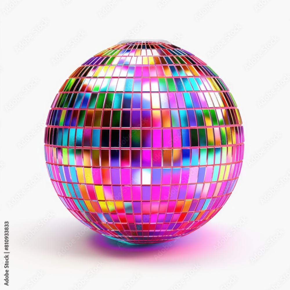 Shining, colorful, and glittery disco ball Shining, colorful, and glittery disco ball