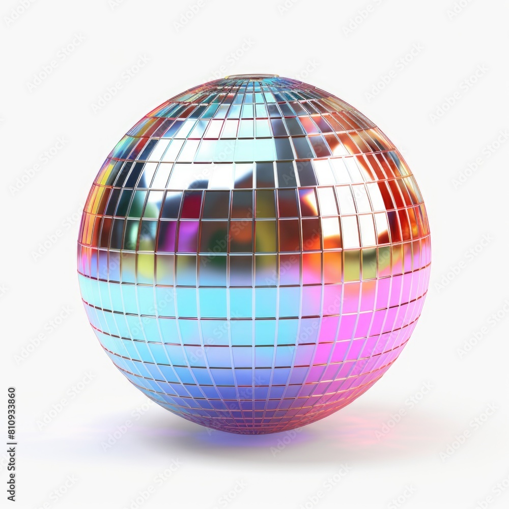 Shining, colorful, and glittery disco ball Shining, colorful, and glittery disco ball