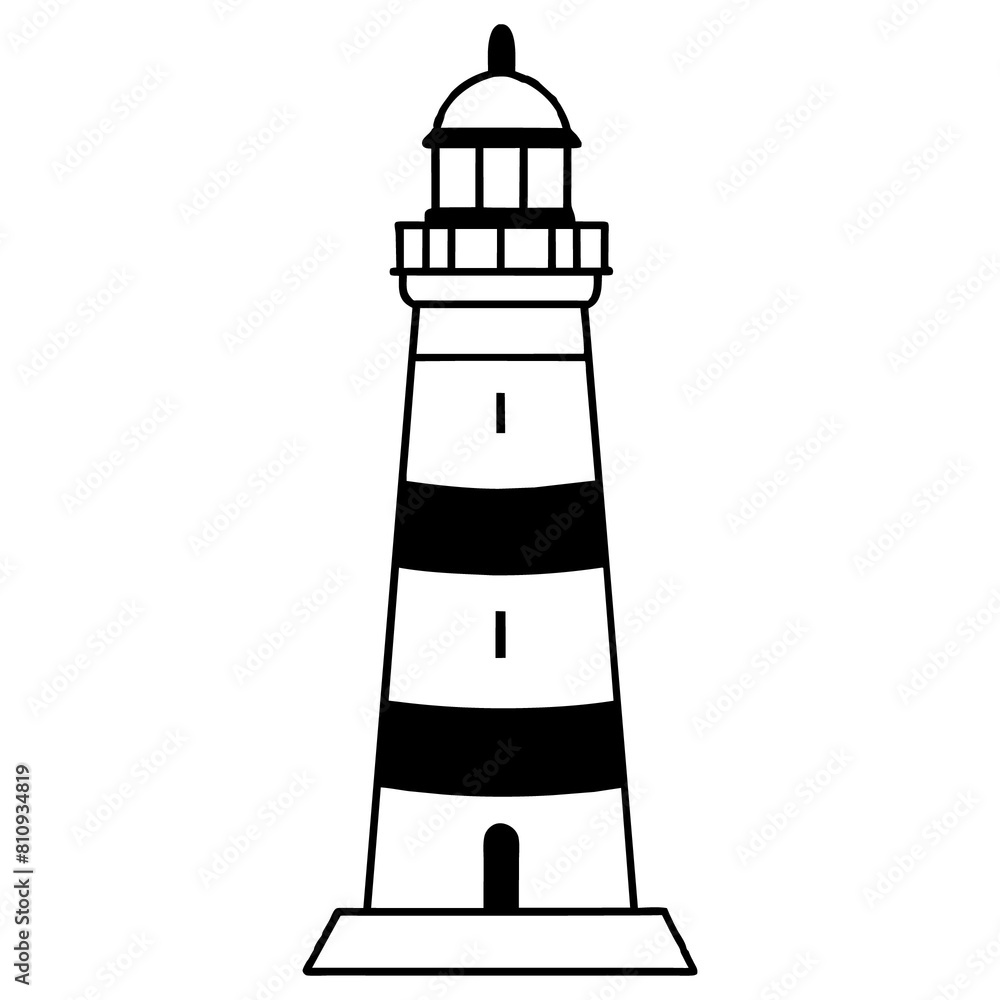 Majestic Maritime lighthouse: Guiding the Way