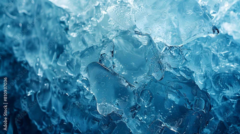 Background with ice texture Background with ice texture