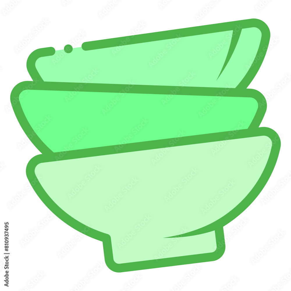 stack of bowls icon stack of bowls icon
