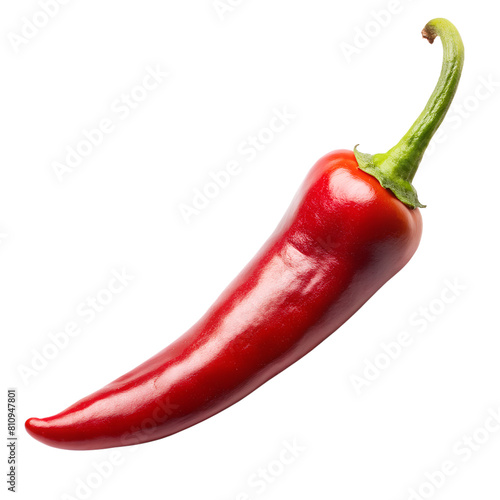 Red chili pepper, AI generated. PNG