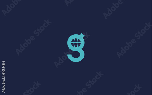 letter g with world logo icon design vector design template inspiration