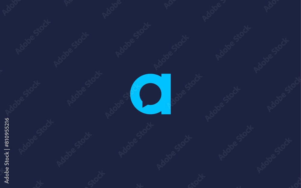 letter a with chat logo icon design vector design template inspiration letter a with chat logo icon design vector design template inspiration