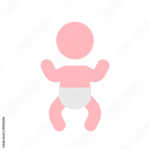 Editable baby, nursing room vector icon. Part of a big icon set family. Perfect for web and app interfaces, presentations, infographics, etc