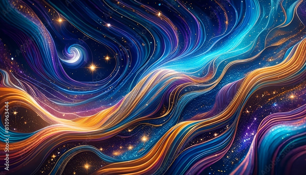 sparkling marble background with celestial images of stars moon nebula sparkling marble background with celestial images of stars moon nebula