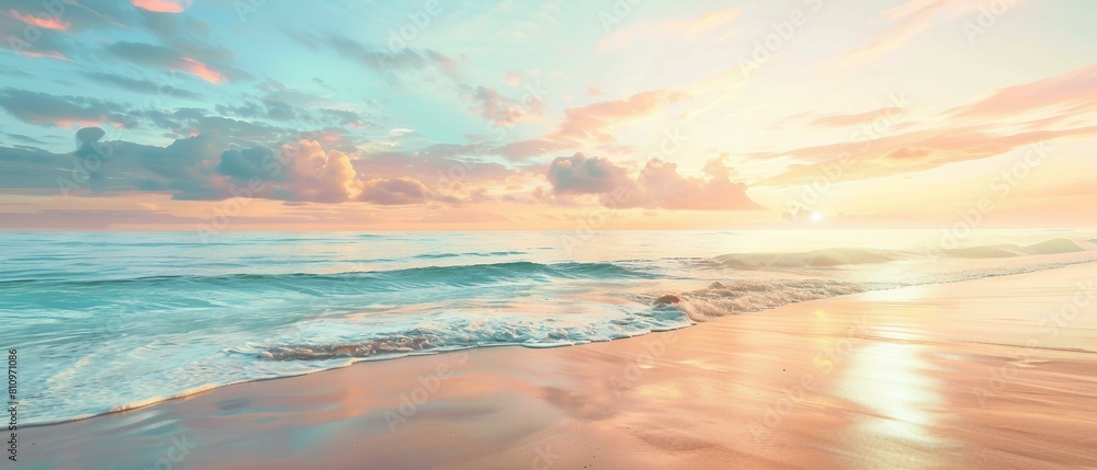 Sunrise over the sea Sunrise over the sea