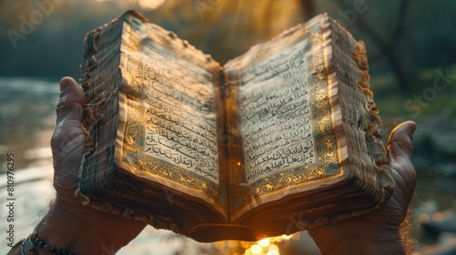 Koran - holy book of Muslims photo