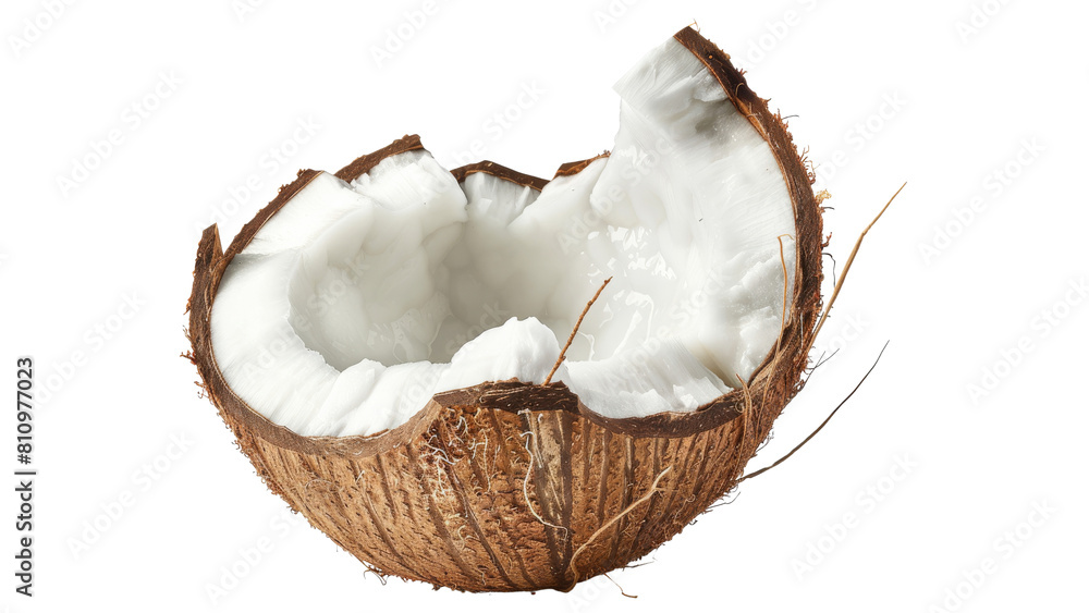 coconut isolated on white coconut isolated on white