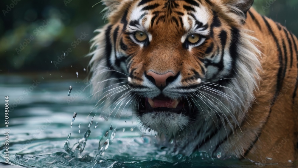 Write a scene where a character with tigers eye Write a scene where a character with tigers eye