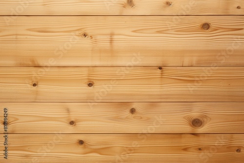 3d rendering of Light brown wooden planks with knots.