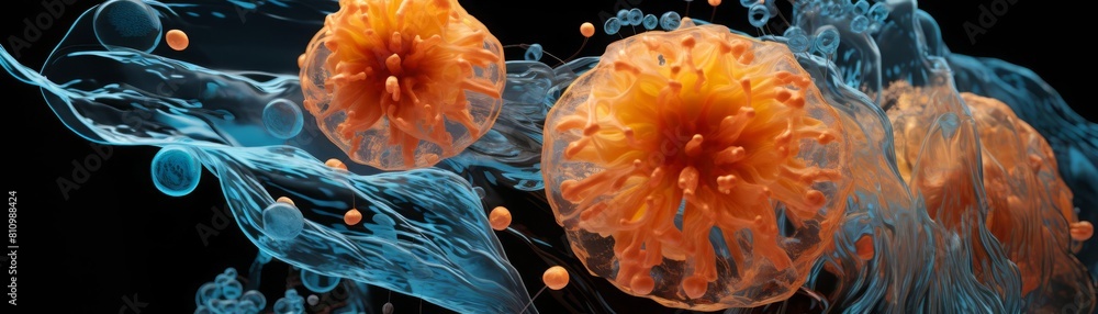 Highresolution image of adipocytes, displaying fat storage capabilities ...