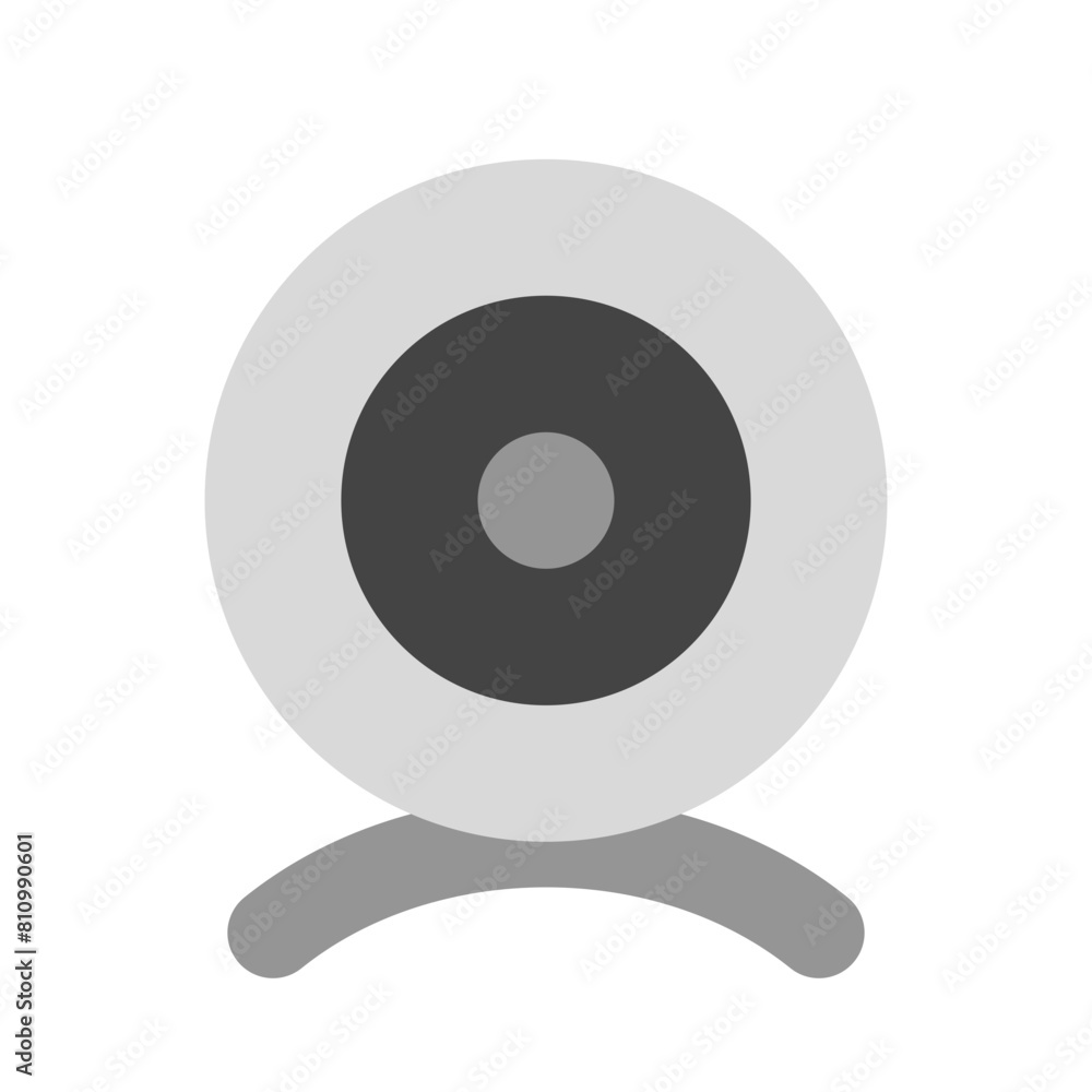 Editable vector webcam desktop camera icon. Part of a big icon set family. Perfect for web and app interfaces, presentations, infographics, etc Editable vector webcam desktop camera icon. Part of a big icon set family. Perfect for web and app interfaces, presentations, infographics, etc