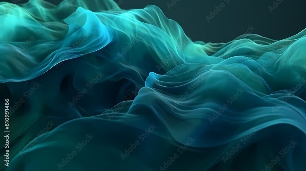 Digital technology aquamarine wave motion poster web page PPT background Digital technology aquamarine wave motion poster web page PPT background