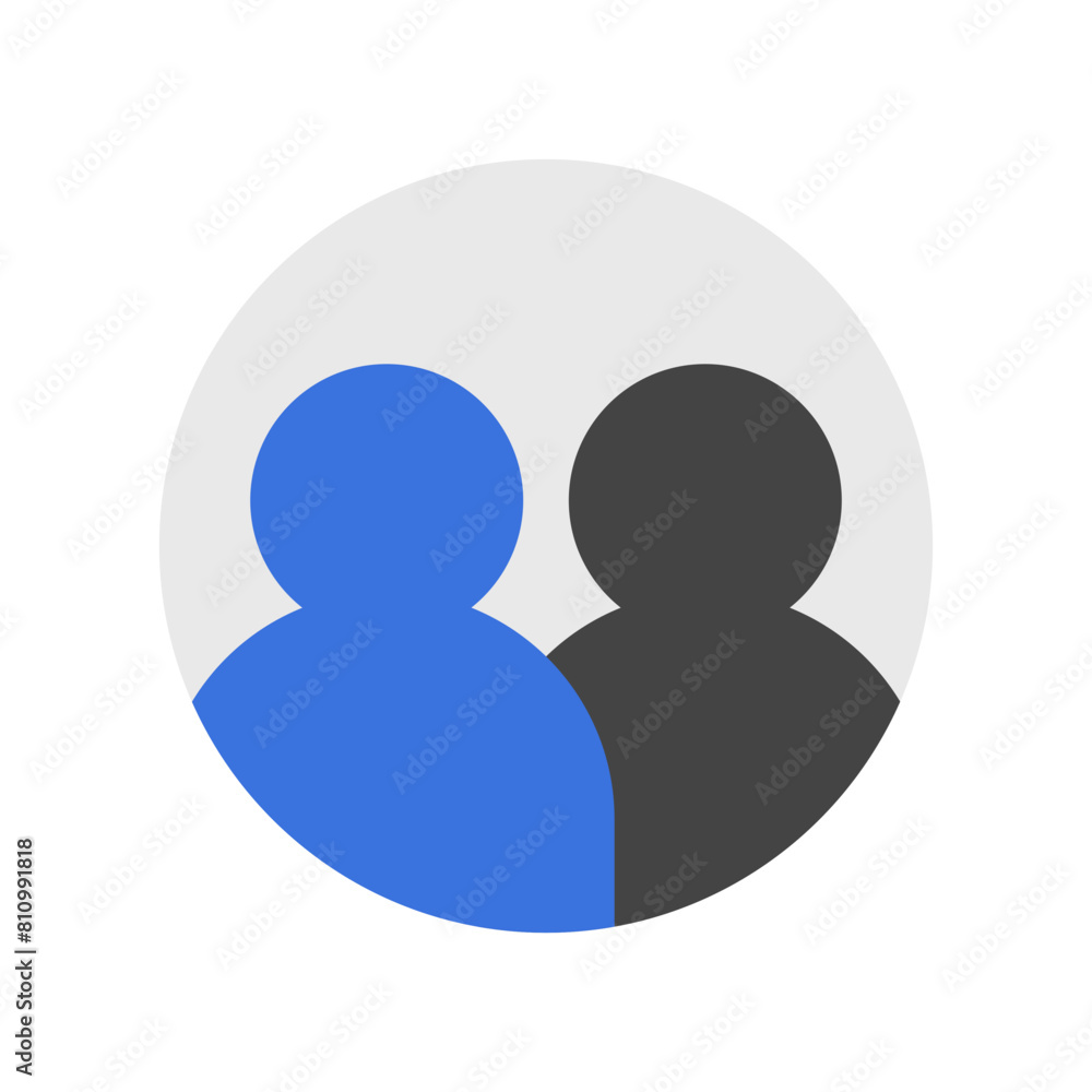 Vector people, community, user group icon. Black, white background. Perfect for app and web interfaces, infographics, presentations, marketing, etc. Vector people, community, user group icon. Black, white background. Perfect for app and web interfaces, infographics, presentations, marketing, etc.