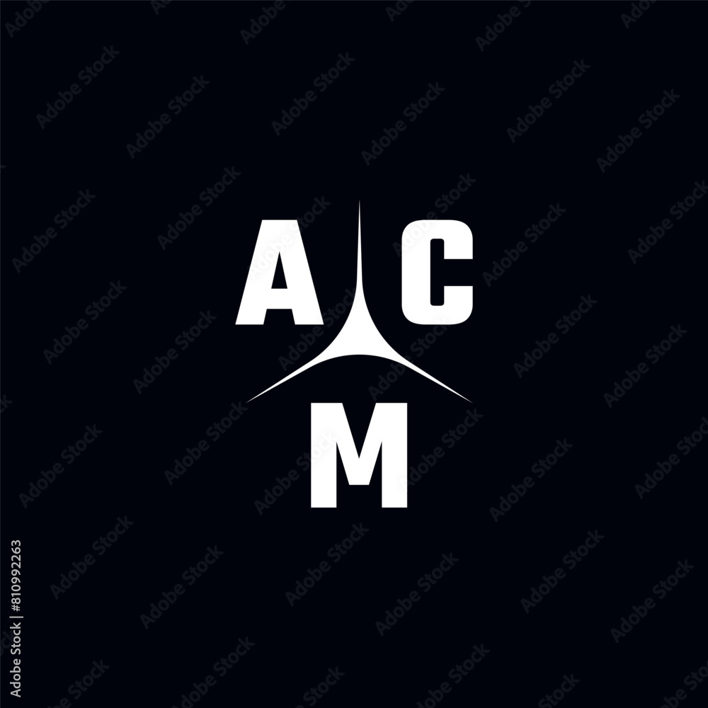 ACM letter logo. ACM logo. ACM letter. Initial ACM letter logo with trinity mark. Initials ACM typography for business, technology, and real estate brands. ACM letter logo. ACM logo. ACM letter. Initial ACM letter logo with trinity mark. Initials ACM typography for business, technology, and real estate brands.