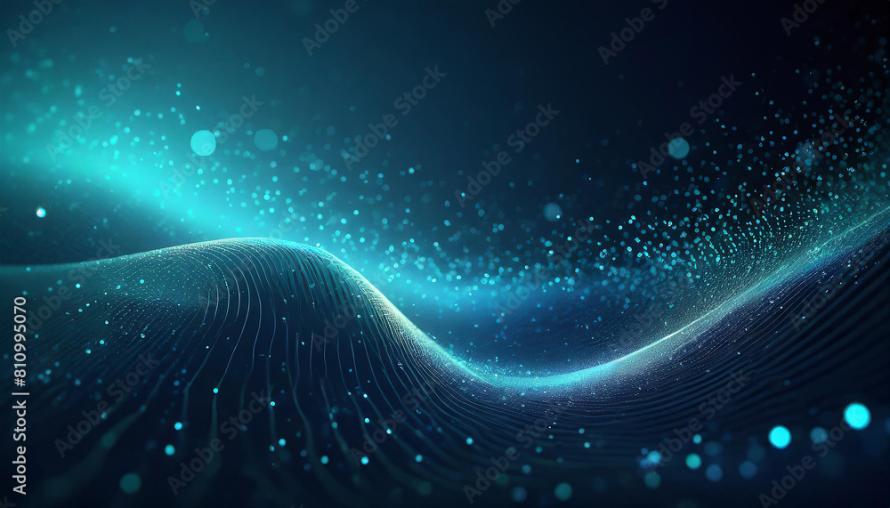 Dark blue and glow particle abstract background. Dark blue and glow particle abstract background.