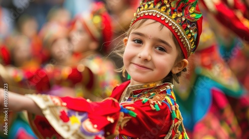 On April 23 children s day is celebrated with colorful Turkish folk dances and enchanting folklore teams dressed in traditional Turkish costumes photo