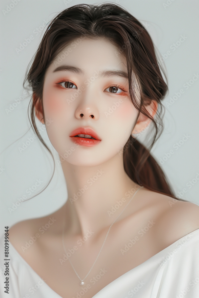 여자 뷰티 스킨케어 모델 여자 뷰티 스킨케어 모델